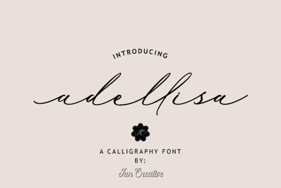 Adellisa: A Modern Calligraphy Font