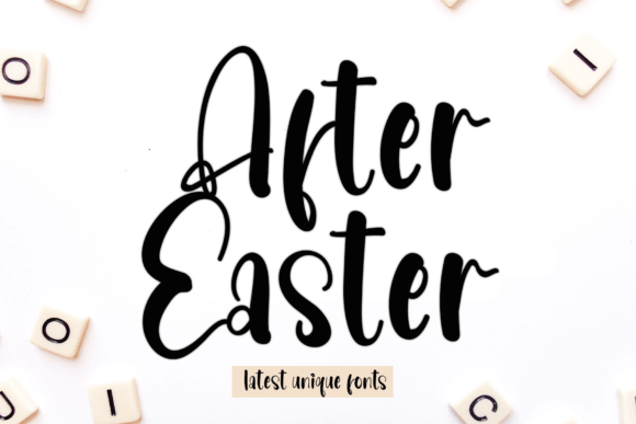 After Easter Font Review