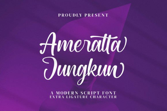 Ameratta Jungkun Font