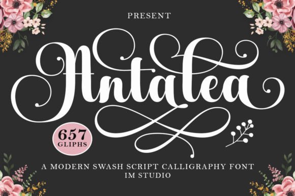Antalea: A Romantic Font for Business