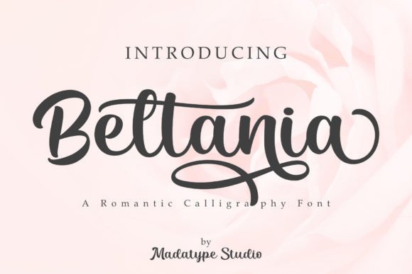Beltania: A Sweet Script Font for Business
