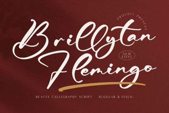 Brillytan Flemingo: A Handwritten Font for Editorial Design