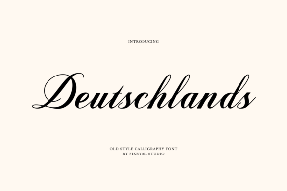 Deutschlands Font for Business