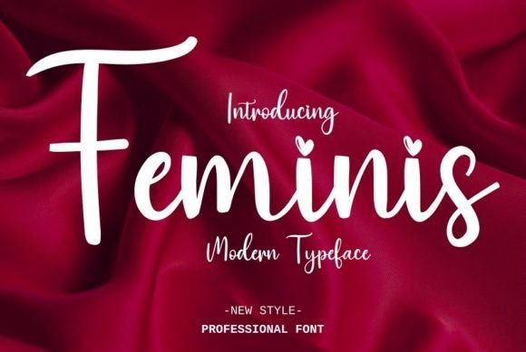 Feminis: A Sweet Font for Business Branding