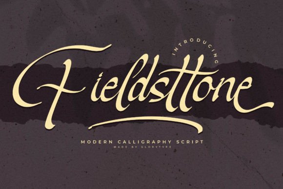 Fieldsttone: A Classy Script Font