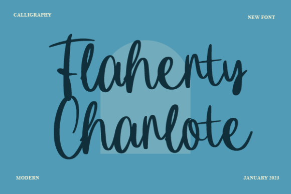 Flaherty Charlote: A Modern Script for Branding