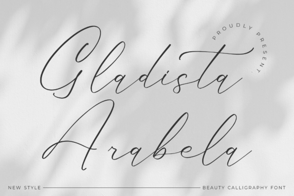 Gladista Arabela: Elegant Script Font