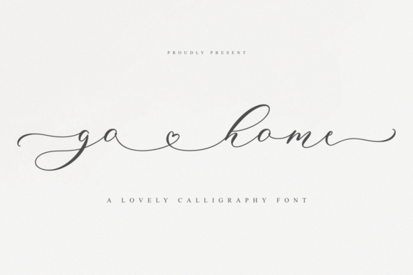 Go Home Font for Web Design