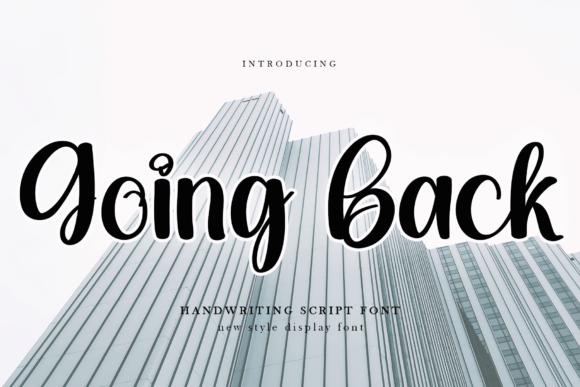 Going Back Font Review