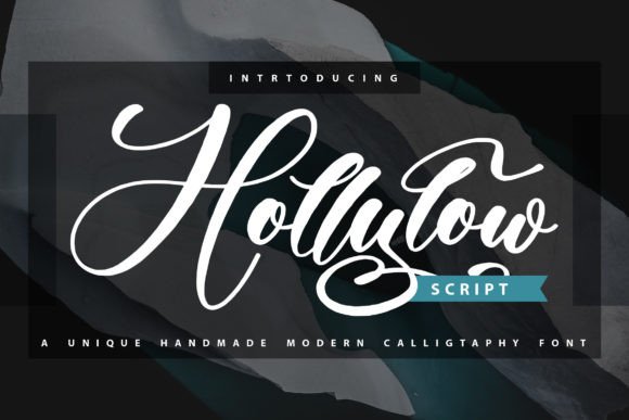 Hollylow: A Handwritten Font for Elegant Design