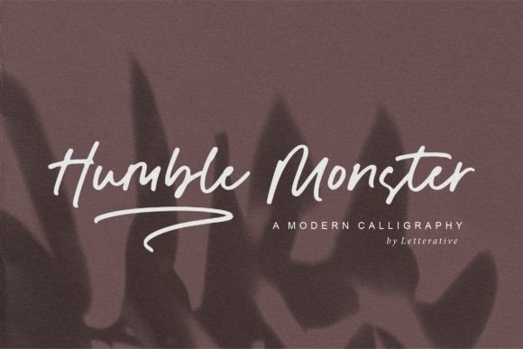 Humble Monster Font for Editorial Design
