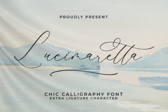 Lucimaretta – Elegant Script Font