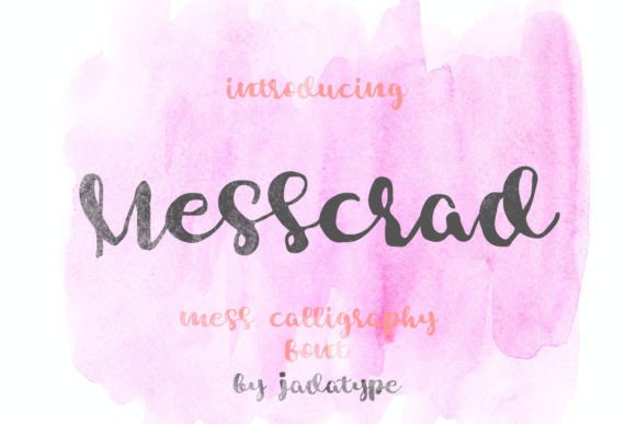 Messcrad: A Script Font for Creative Campaigns