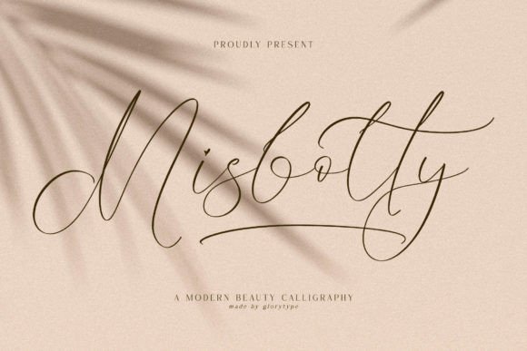 Misbotty: A Elegant Script Font for Business Branding