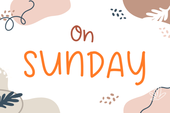 On Sunday: A Handwritten Font for Elegant Design