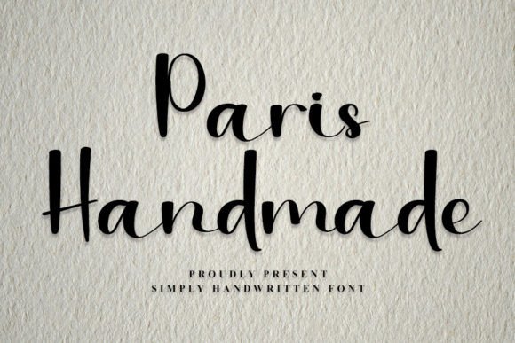 Paris Handmade: A Font That Speaks Volumes