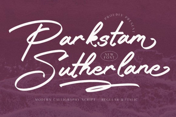 Parkstam Sutherlane Font for Business