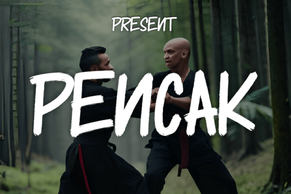 Pencak: A Stylish Handwritten Font