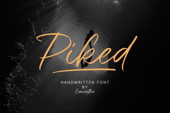Piked: A Handwritten Font for Web Design