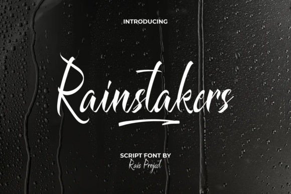 Rainstakers Font Review
