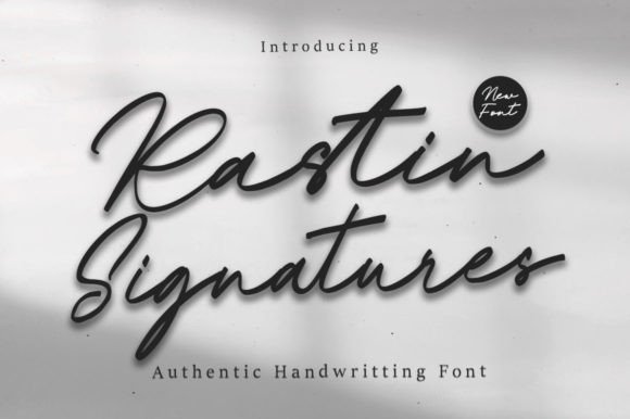 Rastin Font: Elegant Script for Business Branding