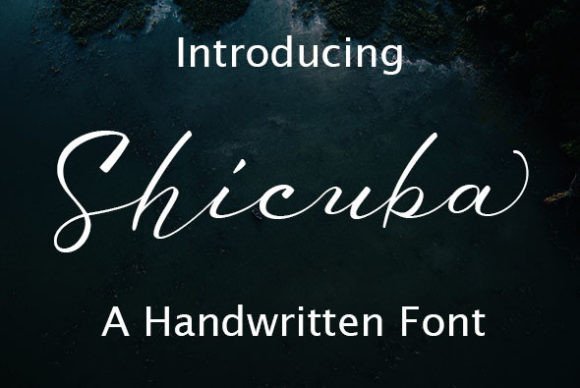 Shicuba: Elegant Script Font for Creative Makers