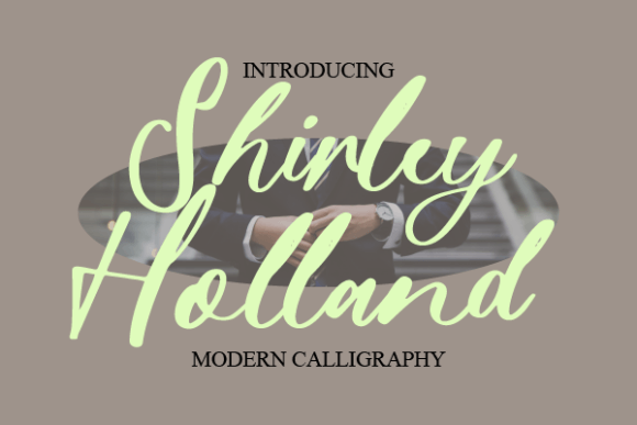 Shirley Holland Font Review