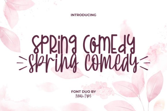 Spring Comedy Font for Business