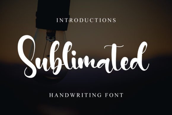 Sublimated: A Font That Enchants