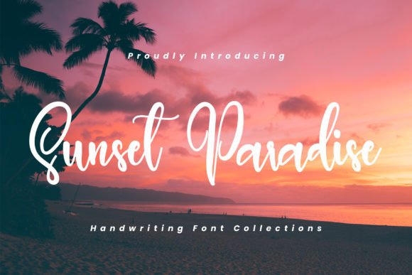 Sunset Paradise Font Review