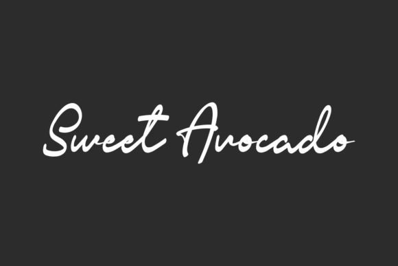 Sweet Avocado Font Review